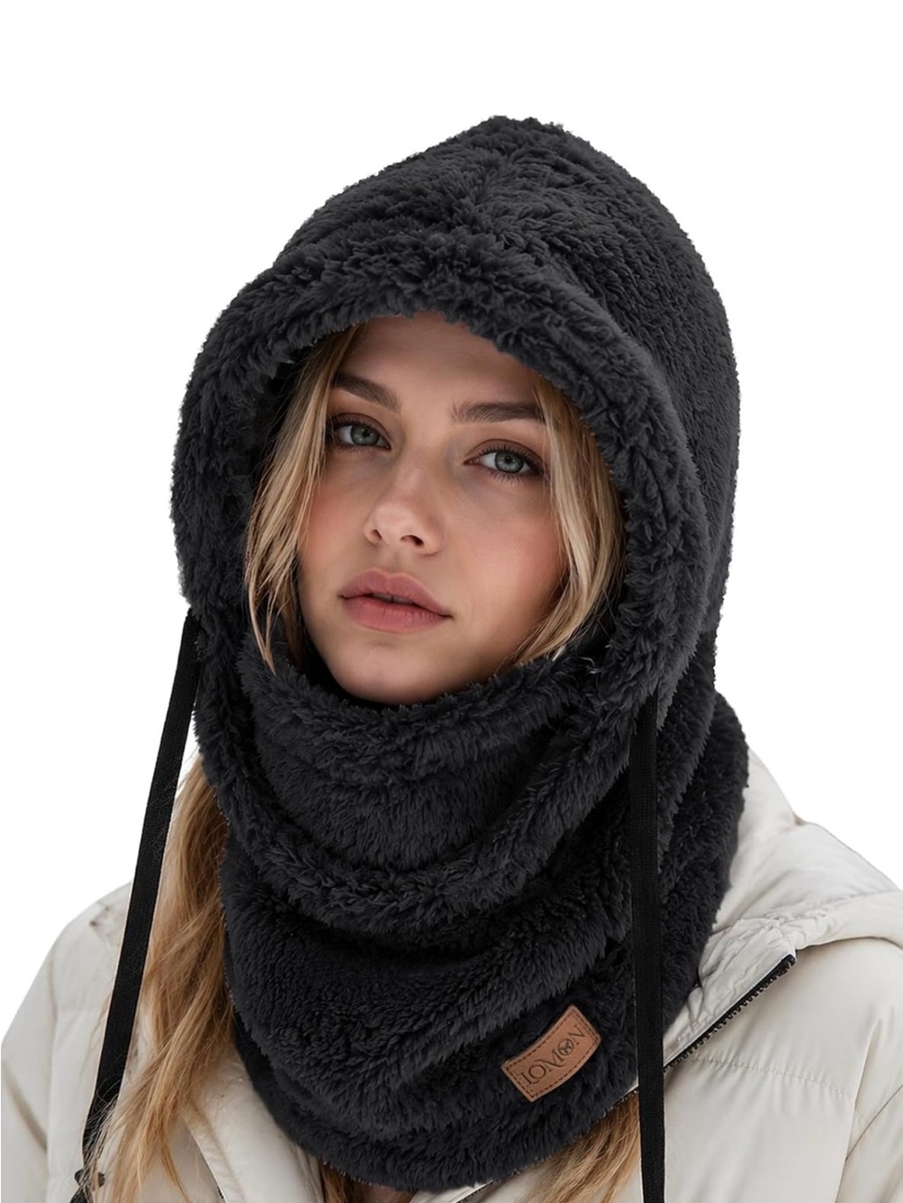 Balaclava Ski Mask Sherpa Hood Fleece Winter Face Mask Cold Weather
Thermal Ski
